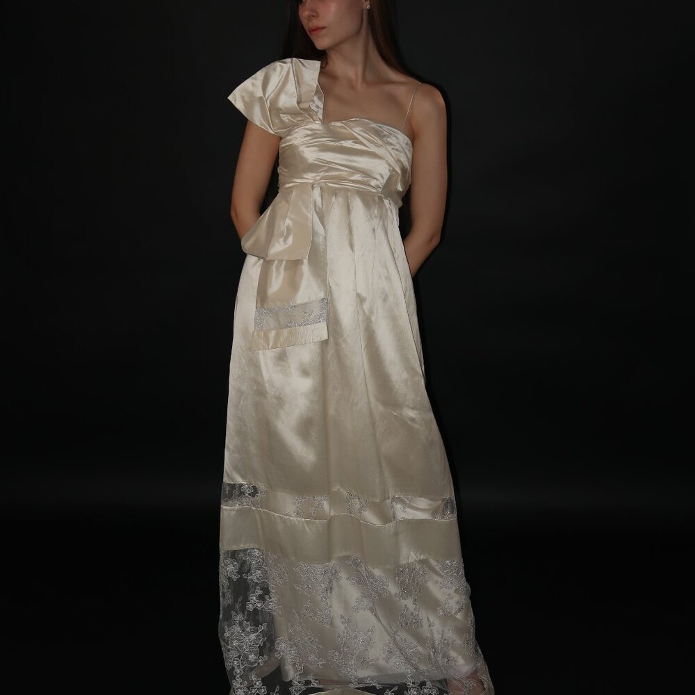 Floor Sample US 2 Cymbeline Bow Detail Maxi Dress